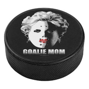 Hockeygoalie-Mama Eishockey Puck
