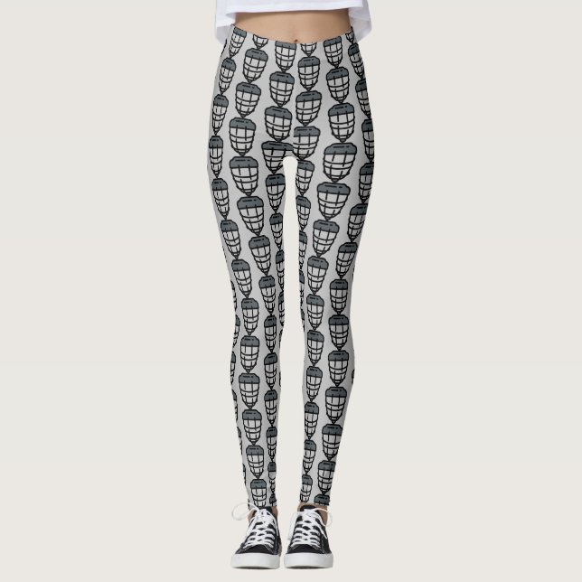 Hockeyhelm Leggings (Vorderseite)