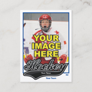 Hockeykarte für die Verteidigung Visitenkarte