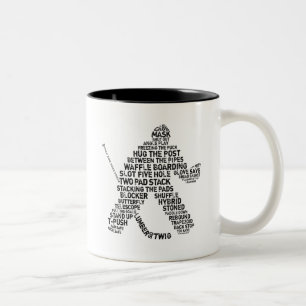 Hockeynetminder-Tasse Zweifarbige Tasse
