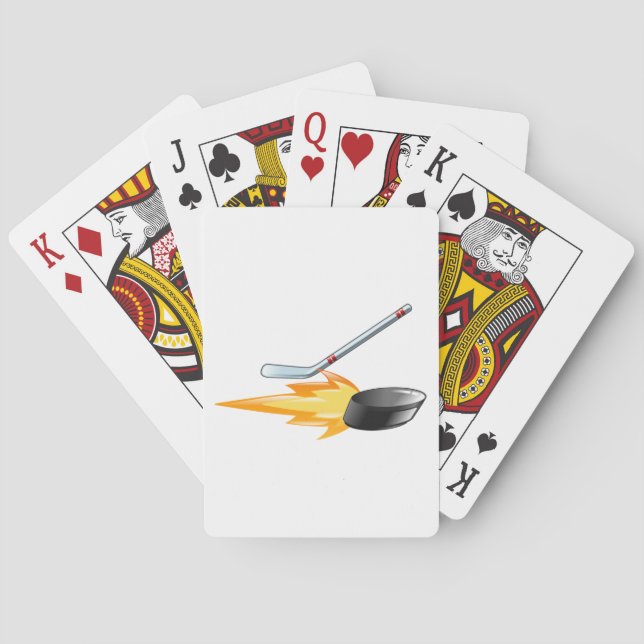 Hockeypuck Spielkarten (Rückseite)