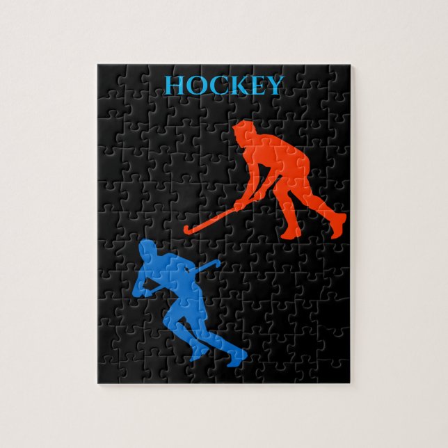 Hockeypuzzle. (Vertikal)