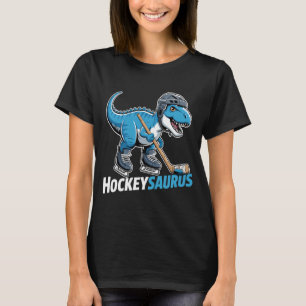 Hockeysaurus Eishockeyspieler Dinosaurier T-Rex Di T-Shirt