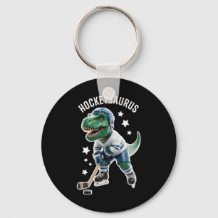 Hockeysaurus Hockey Dinosaur Jungen Hockey Schlafa Schlüsselanhänger