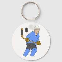 Hockeyschläger und Puck