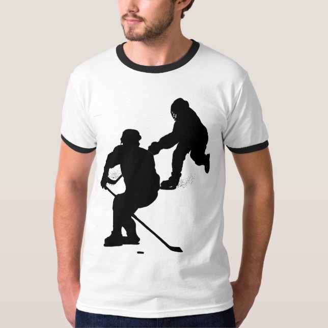 Hockeyspiel T-Shirt (Vorderseite)