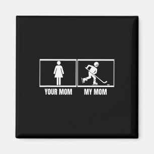 Hockeyspieler Deine Mutter Meine Mutter Tochter So Magnet