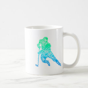 Hockeyspieler Eishockey Jugend Männer Kinder Junge Kaffeetasse