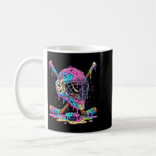 Hockeyspieler Jungen Kinder Eishockey tropfendes E Kaffeetasse