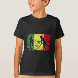 Hockeyspieler senegalesische Flagge Senegal _1 T-Shirt