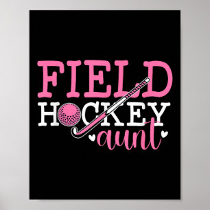 Hockeytante eines Hockeyspielers Tante Poster