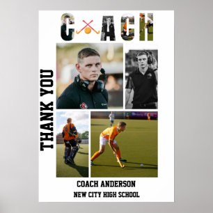 Hockeytrainer Abend der Absolventen Abschlussfeier Poster