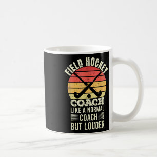 Hockeytrainer wie ein normaler Trainer, aber laute Kaffeetasse