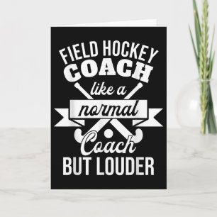 Hockeytrainer wie ein normaler Trainer, aber laute Karte