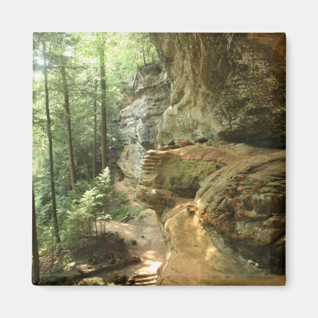 Hocking Hills Klippenmagnet Magnet (Vorne)