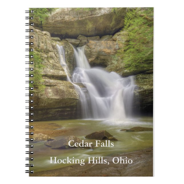 Hocking Hills Ohio Spiral Notebook Notizblock (Vorderseite)