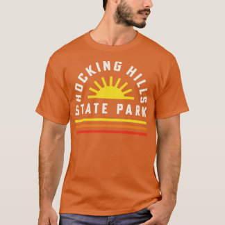 Hocking Hills Staat Park Ohio Retro Vintag Sunshi T-Shirt