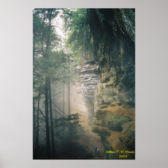 Hocking Hills Staat Park Poster (Vorne)