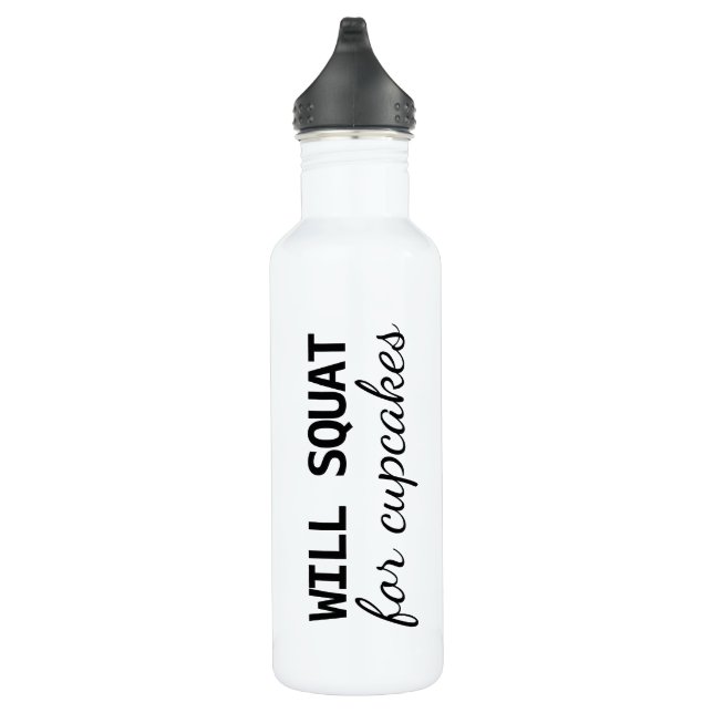 Hockt für Kuchen-Wasser-Flasche Edelstahlflasche (Rechts)