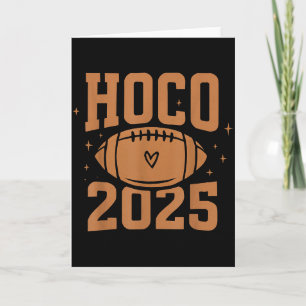 Hoco 2025 High School Rückkehr Karte