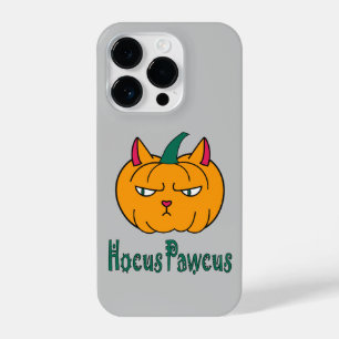 Hocus pawcus Halloween Kürbisinger Katzenmagie iPhone 14 Pro Hülle