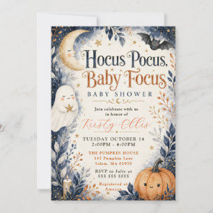 Hocus Pocus Baby Focus Baby Shower Einladung