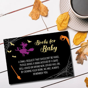 Hocus Pocus Baby Showbücher für Babykarte Tischnummer