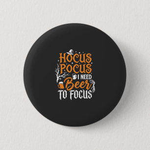 Hocus Pocus Bier Halloween Design_1 Button
