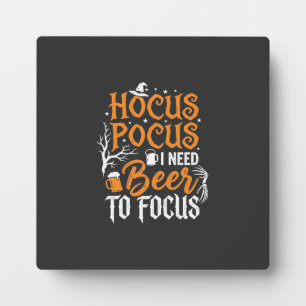 Hocus Pocus Bier Halloween Design_1 Fotoplatte