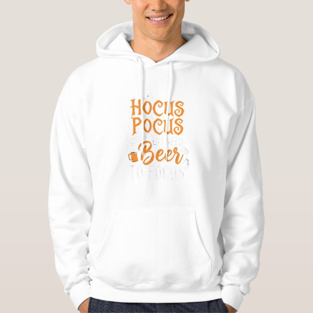 Hocus Pocus Bier Halloween Design_1 Hoodie (Vorderseite)