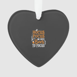 Hocus Pocus Bier Halloween Design_1 Ornament