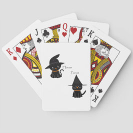 Hocus Pocus Black Cats Spielkarten