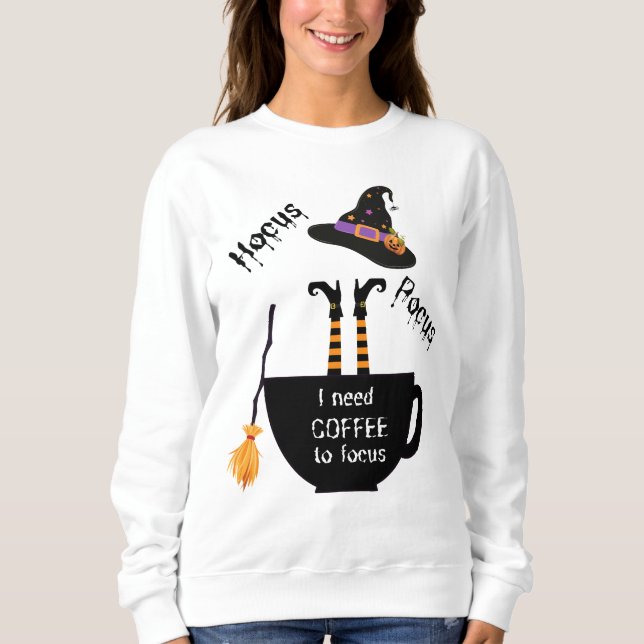 Hocus Pocus Café pour focaliser le sweatshirt Hall (Devant)