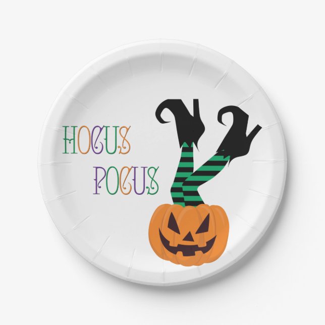 Hocus Pocus Chocolate Pappteller (Vorderseite)