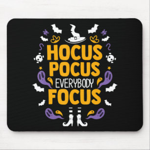 Hocus Pocus Everybody Fokus Halloween Outfit Hallo Mousepad