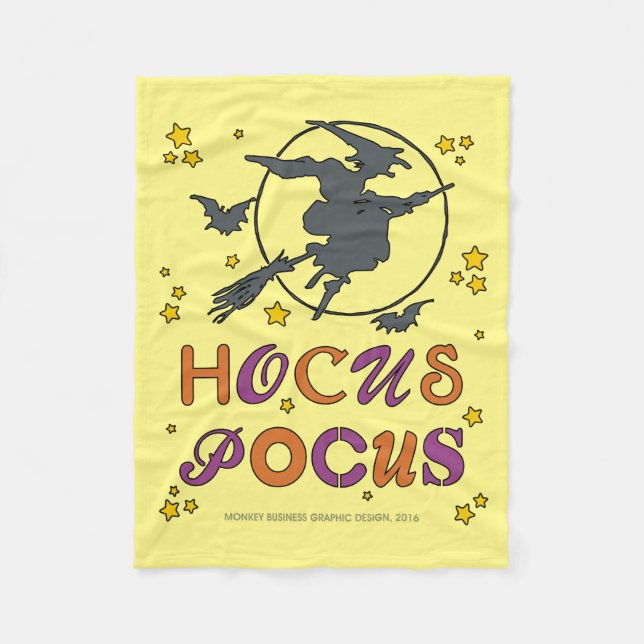 HOCUS POCUS FLEECEDECKE (Vorderseite)