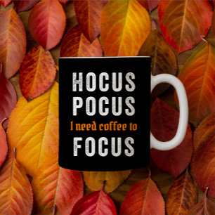 Hocus Pocus Focus Niedlich Funny Halloween Kaffee  Kaffeetasse