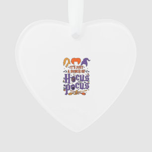 Hocus Pocus Halloween Hexen Kessel Besen Katze M Ornament