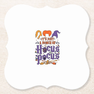 Hocus Pocus Halloween Hexen Kessel Besen Katze M Untersetzer