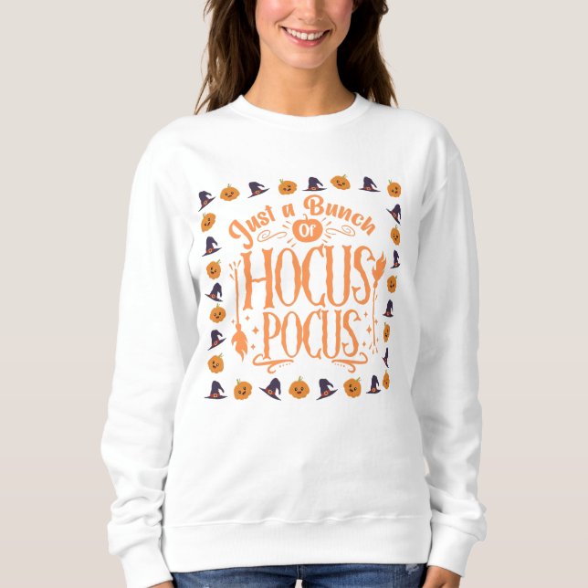 Hocus Pocus Halloween Sweatshirt (Vorderseite)