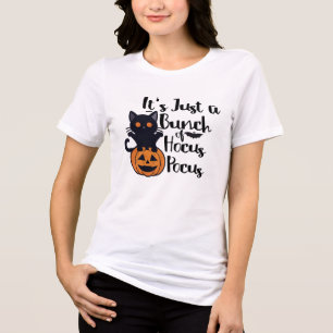 Hocus Pocus Halloween Zitat Frauen T - Shirt Desig