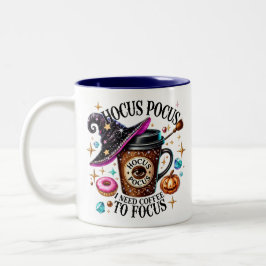 Hocus Pocus Halloween Zweifarbige Tasse