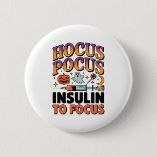 Hocus Pocus I benötigt Insulin zur Fokussierung Di Button