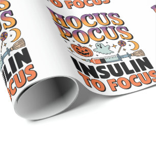 Hocus Pocus I benötigt Insulin zur Fokussierung Di Geschenkpapier