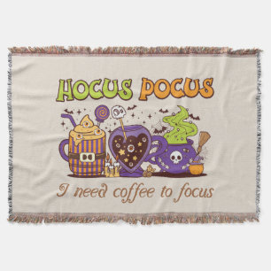 Hocus Pocus - Ich brauche Kaffee, um mich zu fokus Decke