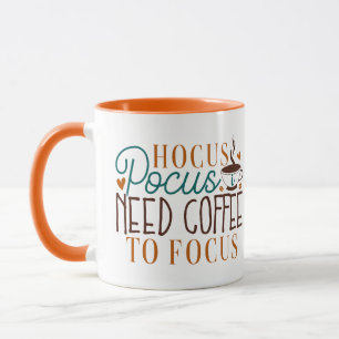 Hocus Pocus Modern Funny Coffee Halloween Tasse
