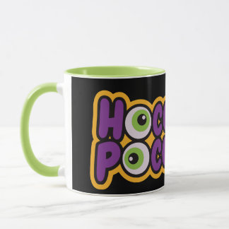 Hocus Pocus Moderne Orange- und Schwarz-Halloween- Tasse