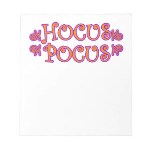 Hocus Pocus Notizblock