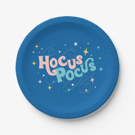 Hocus Pocus Paper Plate Pappteller