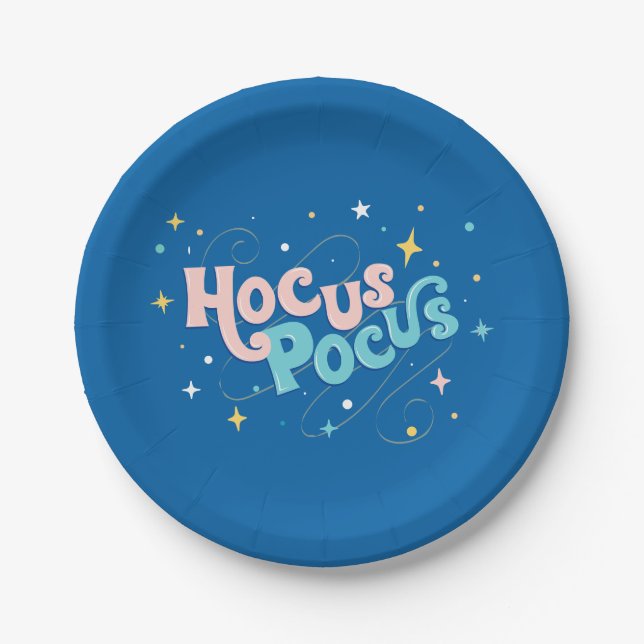 Hocus Pocus Paper Plate Pappteller (Vorderseite)